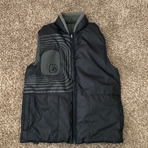 Volcom Men’s Vest Jacket reversible size Medium